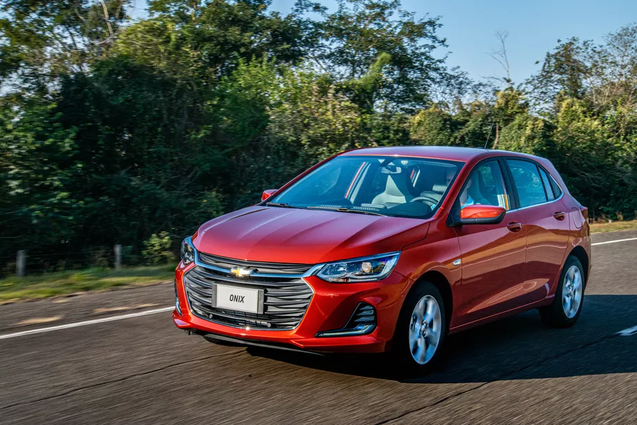 O Chevrolet Onix é o queridinho dos brasileiros. (Divulgação: Chevrolet)