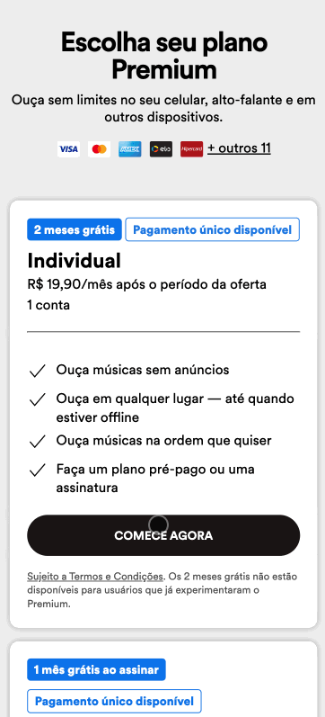 Assinar o Spotify com PIX agora já é possível