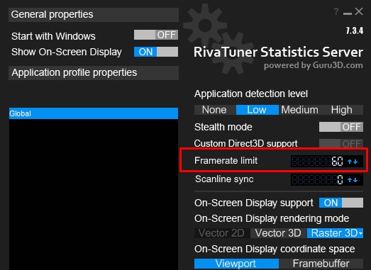 Usar o Rivatuner garante linhas de frametime estáveis em quase todos os jogos.