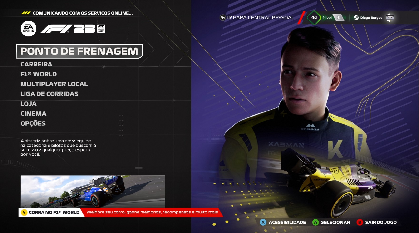 In addition to the brake point, F1 2023 has virtually the same game modes