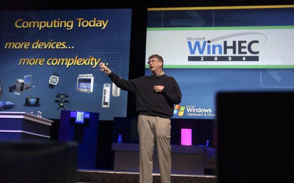 Bill Gates ainda é dono da empresa Microsoft, empresa criadora do Windows.