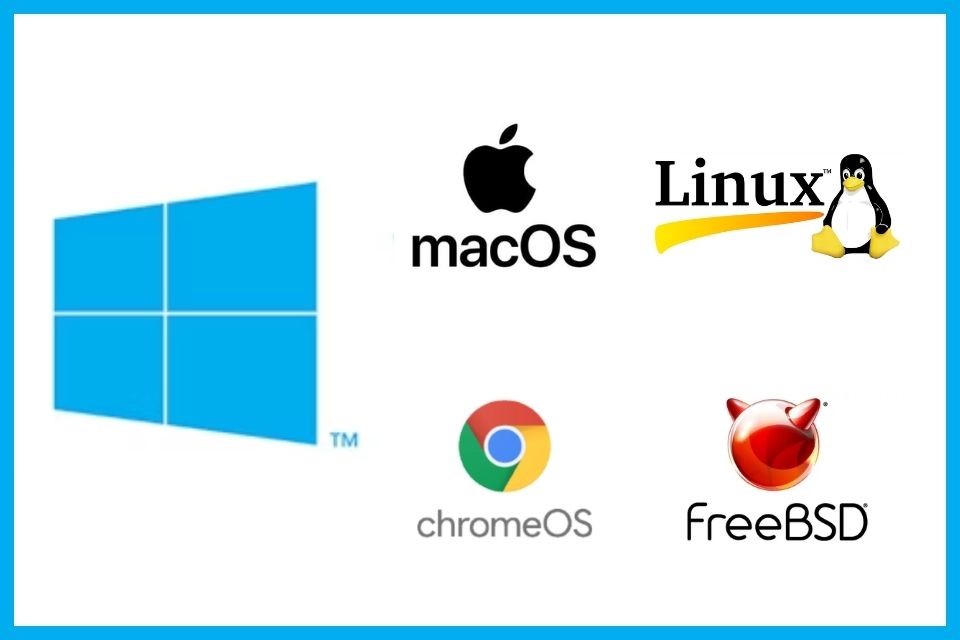 Os 5 sistemas operacionais que mais se destacam no mercado.