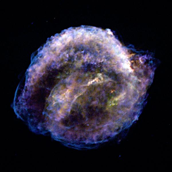 The remnant of the 1604 supernova known as Kepler's Supernova.