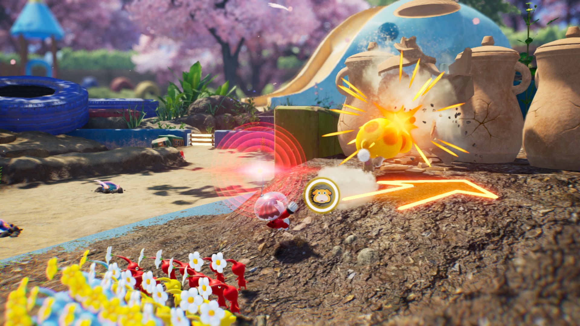 O gameplay de Pikmin ficou ainda mais divertido com sua variedade