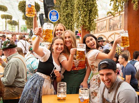 Munique, na Alemanha, é sede da maior festa cervejeira do mundo (Fonte: GettyImages)