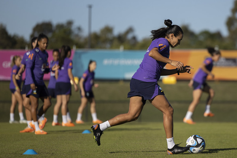 Striker Marta is the real name of the Brazilian team and is also the top scorer in both men's and women's World Cup history with 17 goals.