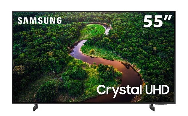 Image: Smart TV Samsung 55" Crystal 4K, CU8000