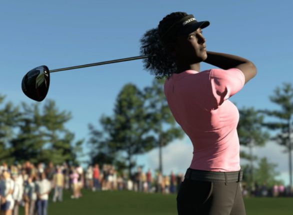 Captura de tela do jogo PGA Tour 2K23