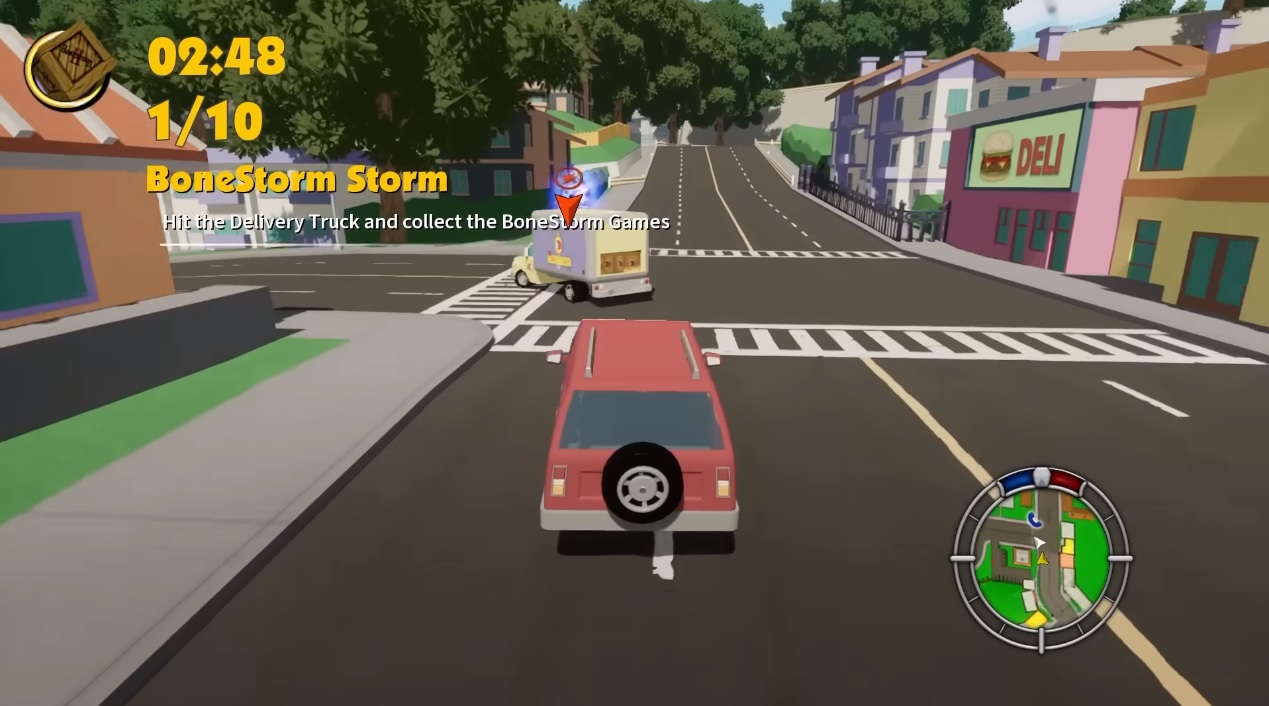 The Simpsons Hit and Run Remake foi criado com a Unreal Engine 5