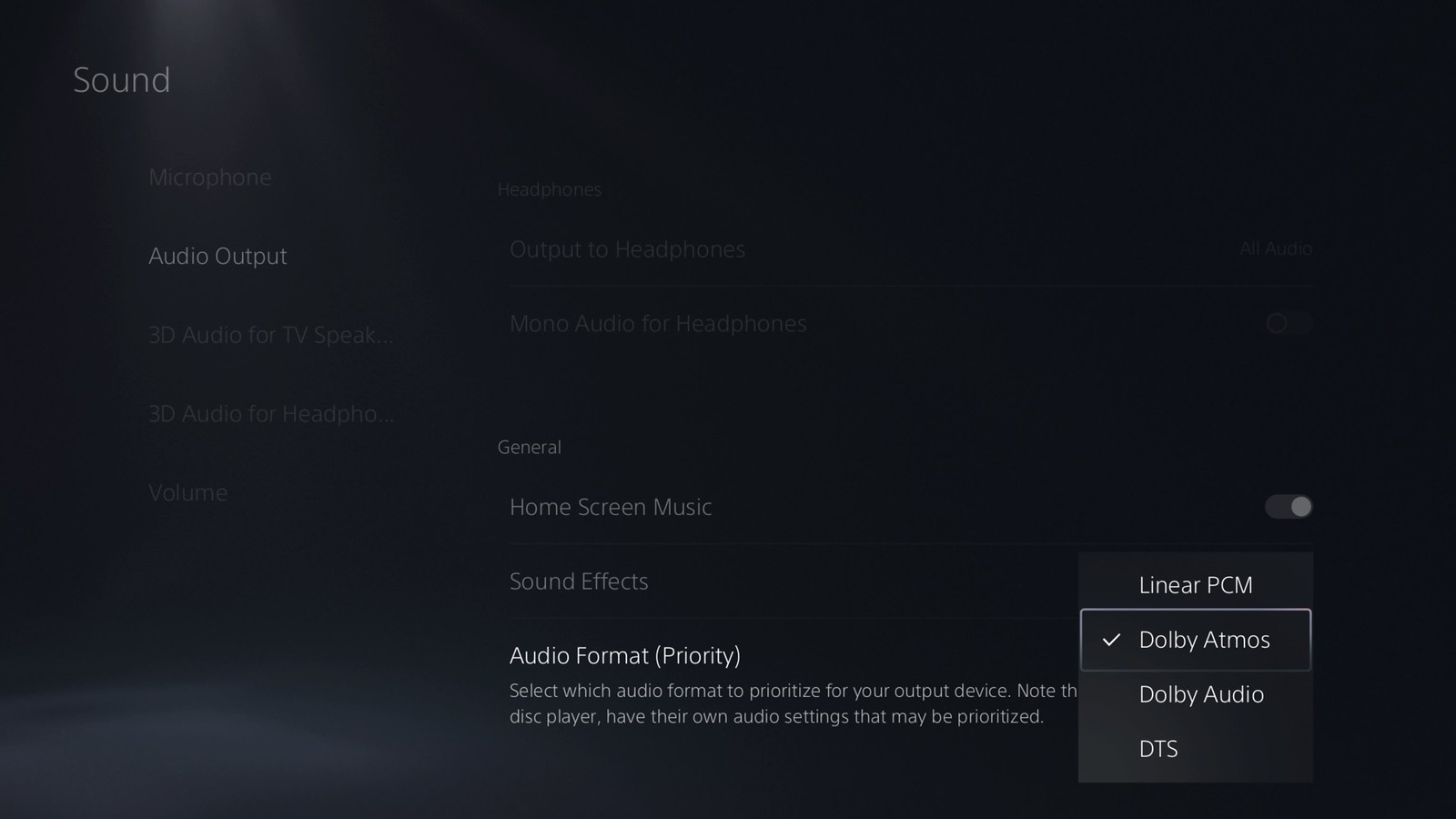 Será possível desfrutar do som 3D do PS5 em dispositivos com Dolby Atmos