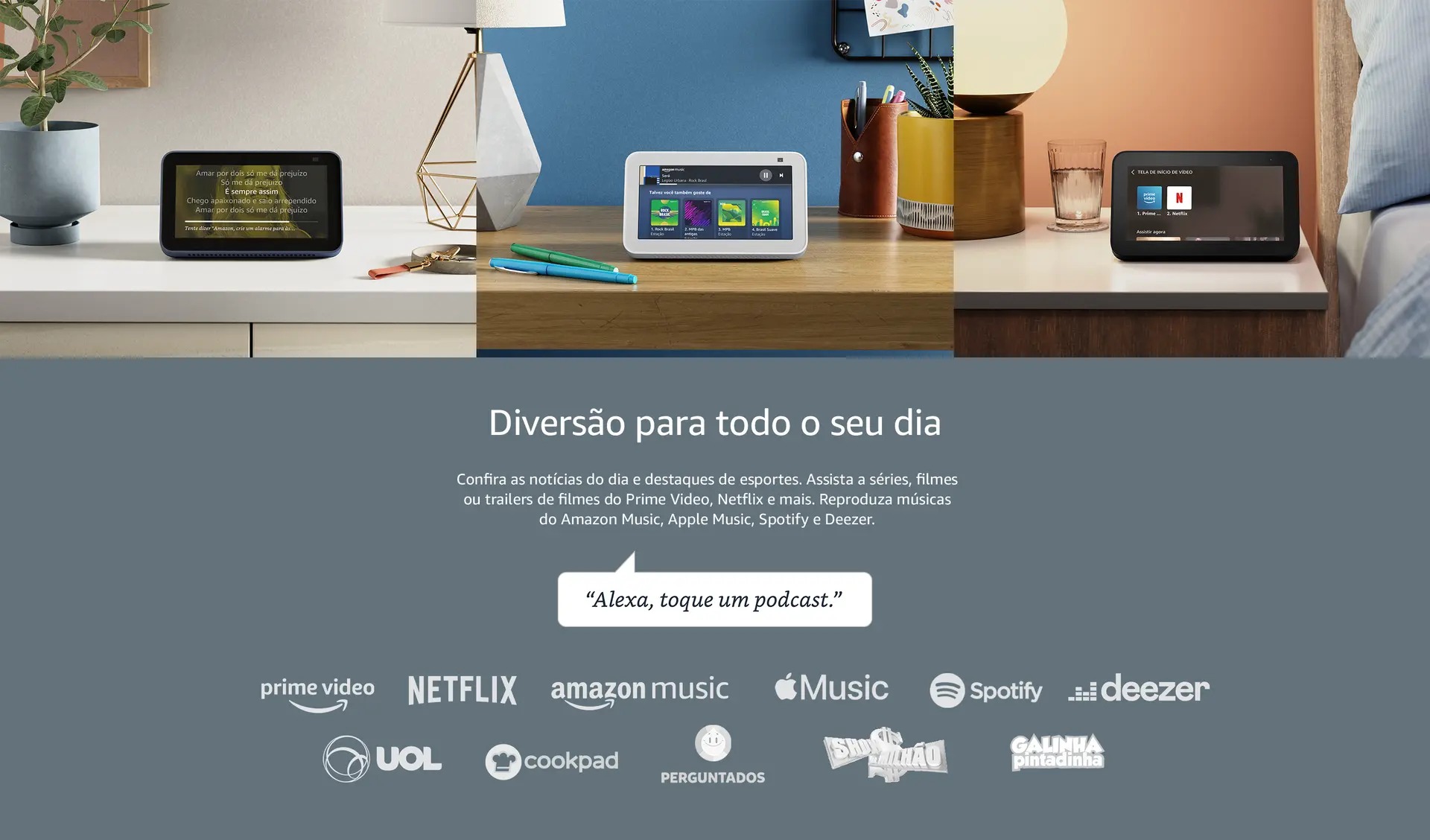 You can ask Alexa to play your favorite TV shows and movies.