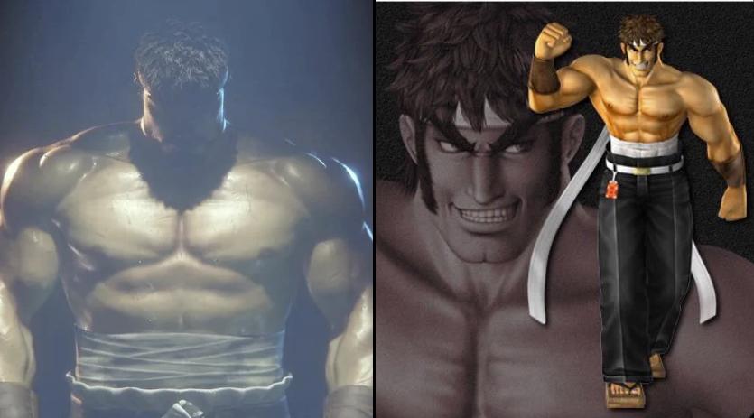 Ryu na revelação de Street Fighter 6 e Mizoguchi feito pela SNK anos depois