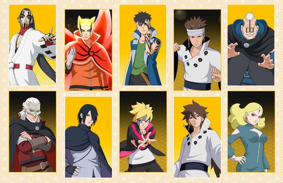 Naruto x Boruto Connections terá 10 novos personagens em seu elenco