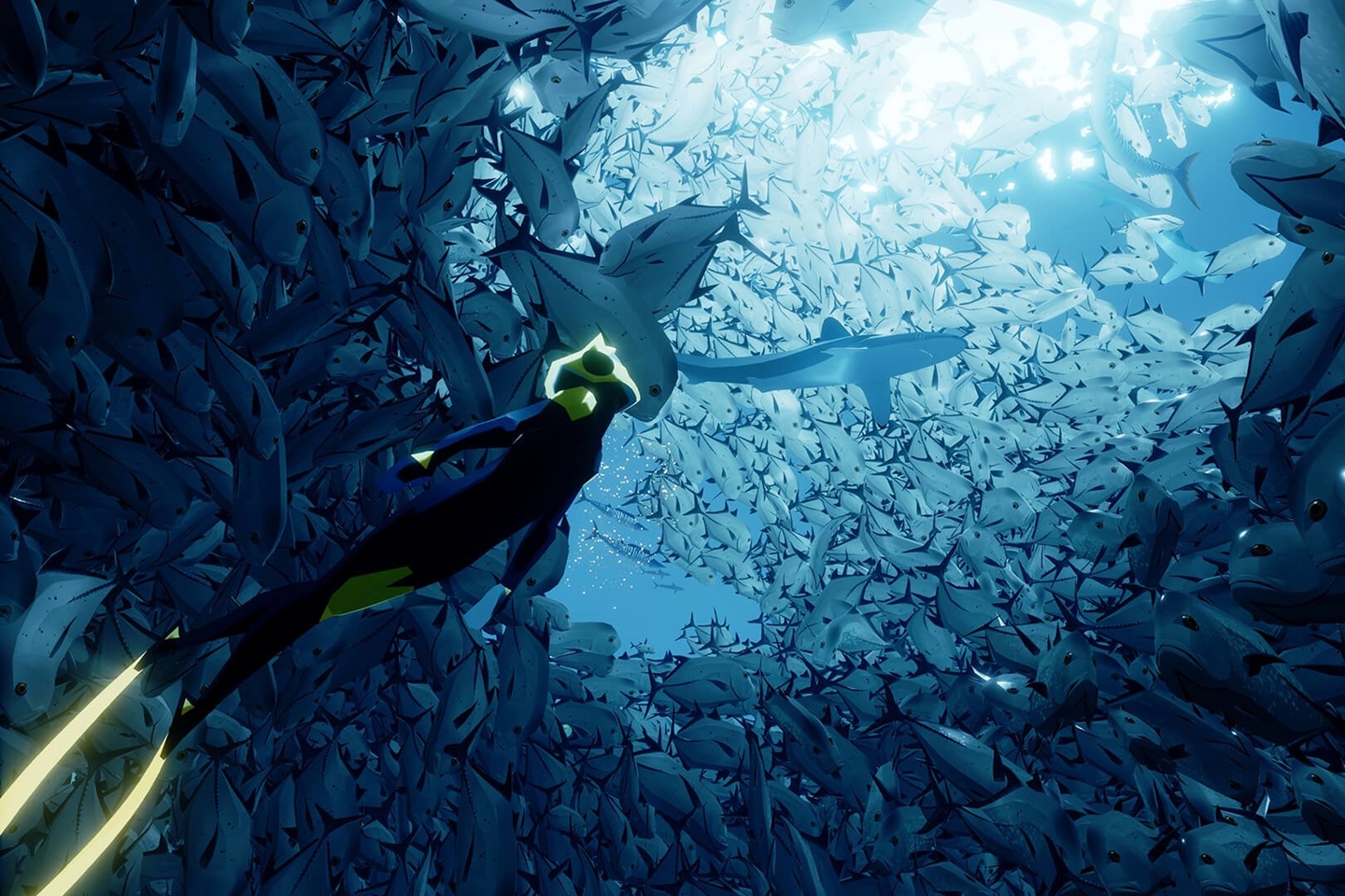 ABZÛ te levará até as profundezas do oceano.