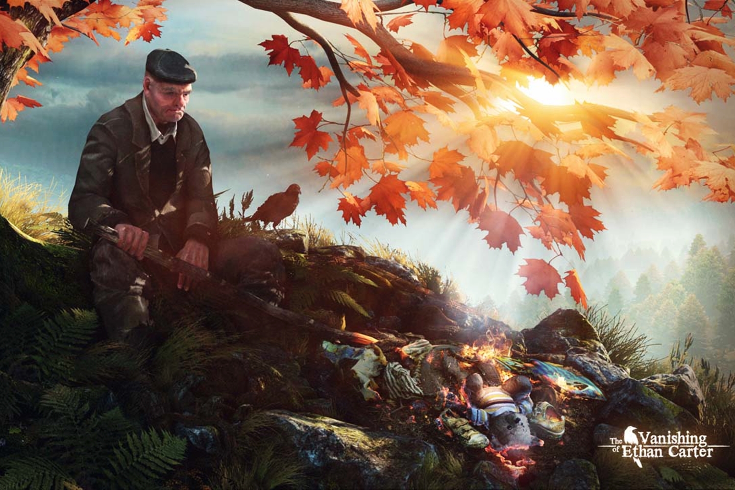 Com visual estonteante, The Vanishing of Ethan Carter tem uma história repleta de mistérios e elementos sobrenaturais.