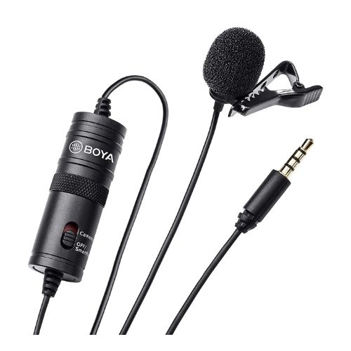 Picture: Boya By-M1 Wired Lapel Microphone