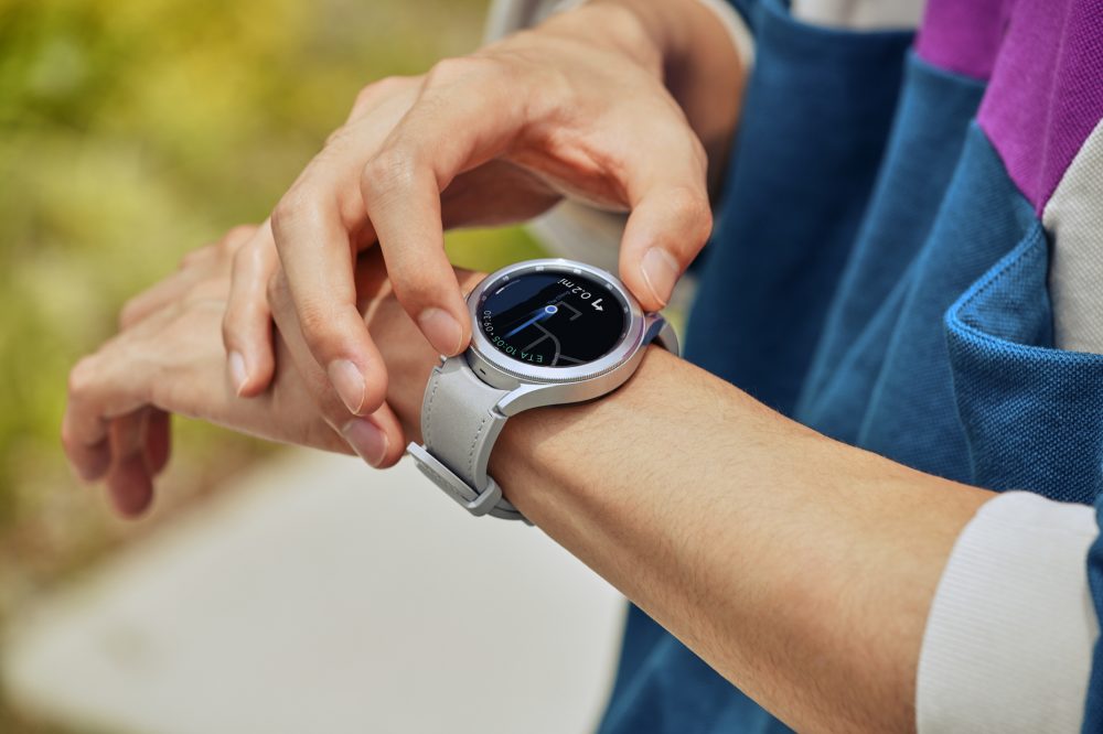 One of the differentials of the Galaxy Watch 4 Classic is the rotating bezel.