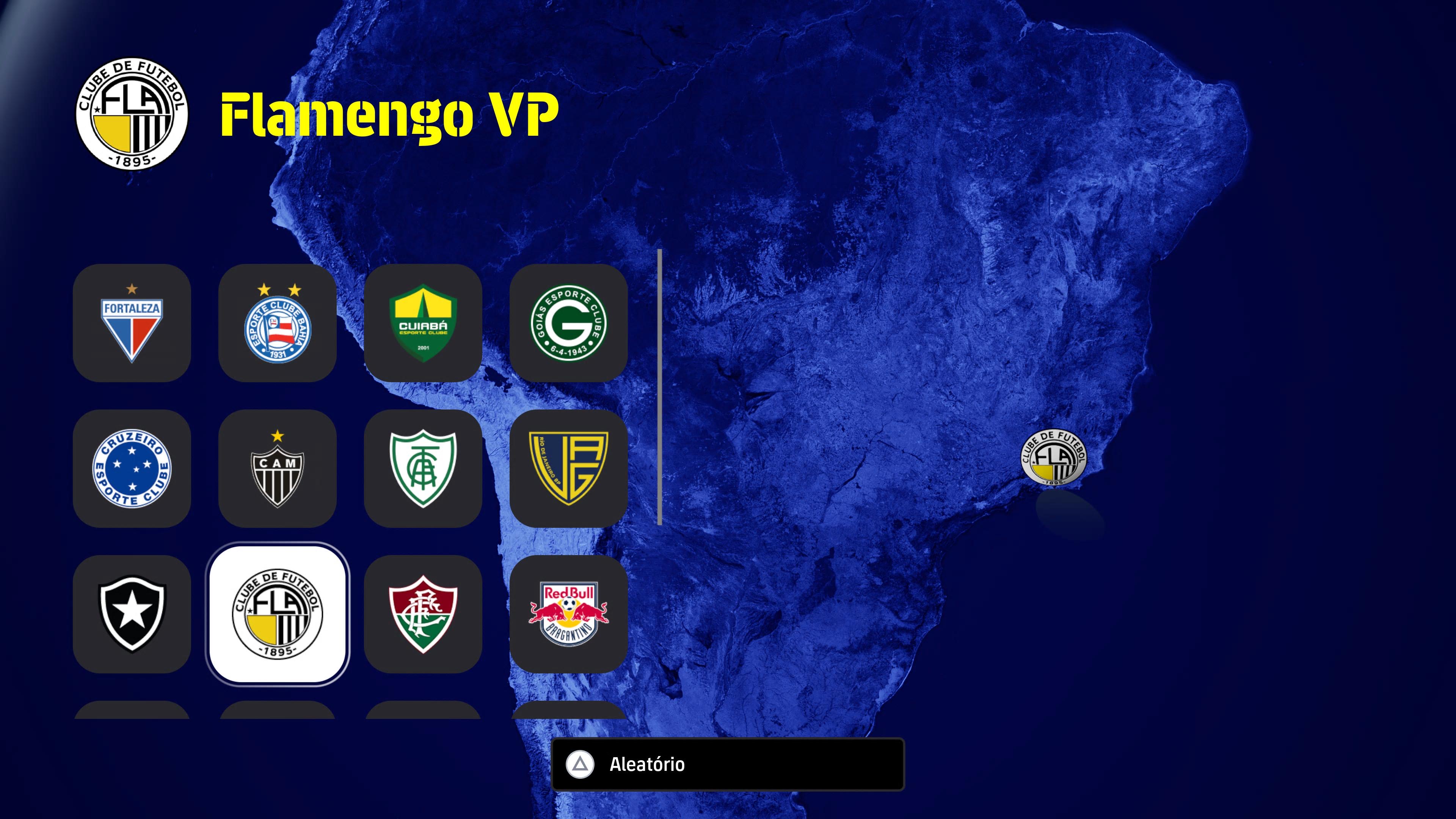 Flamengo is one of the teams that is completely generic in eFootball 2024