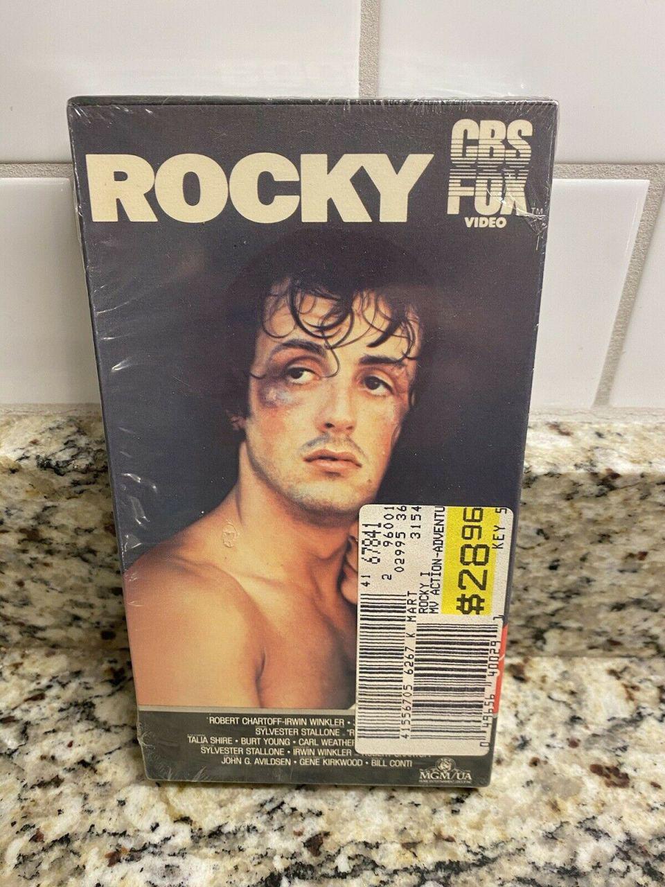 Fita VHS - Rocky