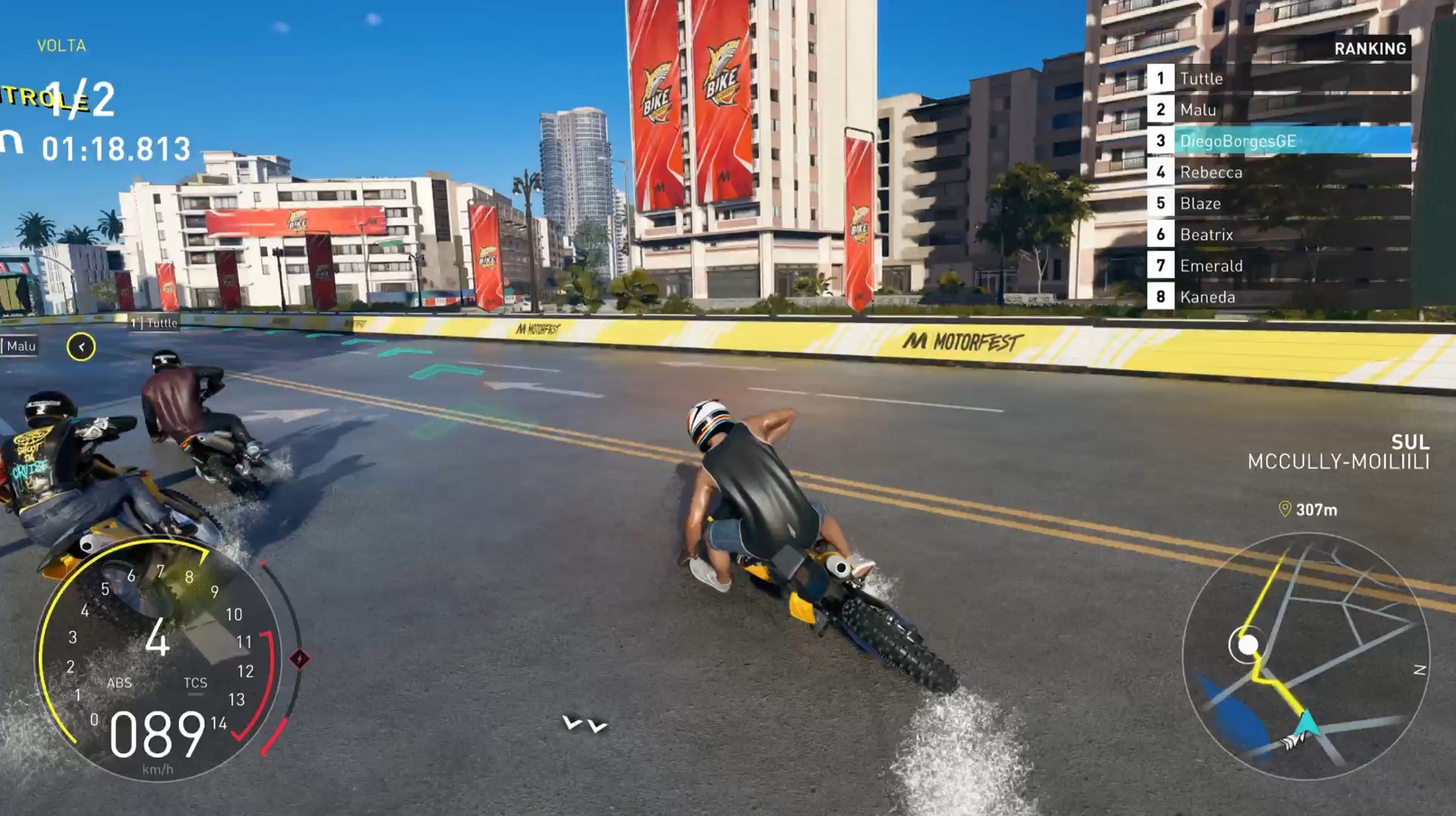 As motos sofrem com os bugs de The Crew Motorfest