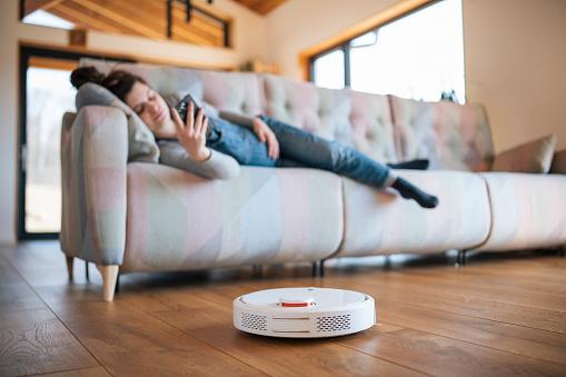 Mopping is an extra function that a robot vacuum cleaner can have.