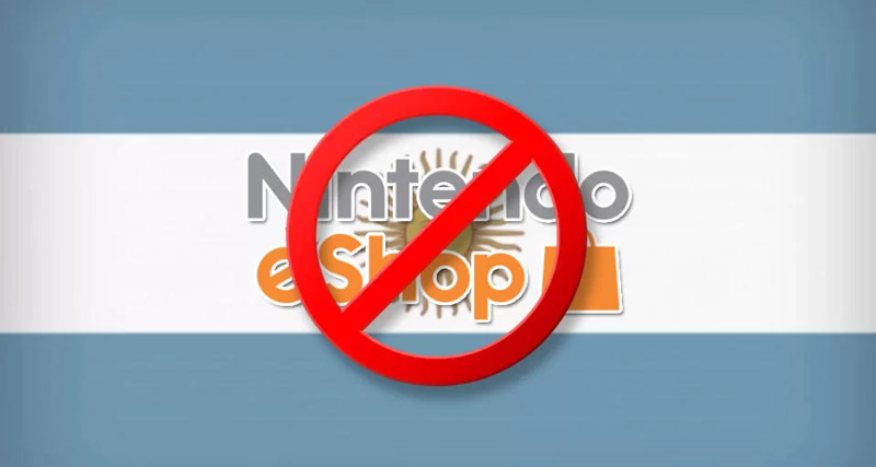 Nintendo bloqueou o uso de cartões de crédito emitidos fora do país na eShop da Argentina