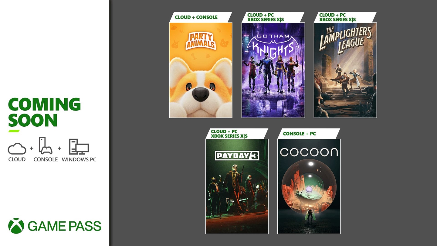 Títulos que chegarão ao Xbox Game Pass na segunda metade de setembro.