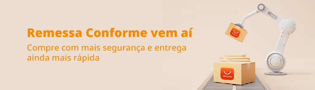 O desconto do Remessa Conforme vai chegar ao AliExpress em outubro.