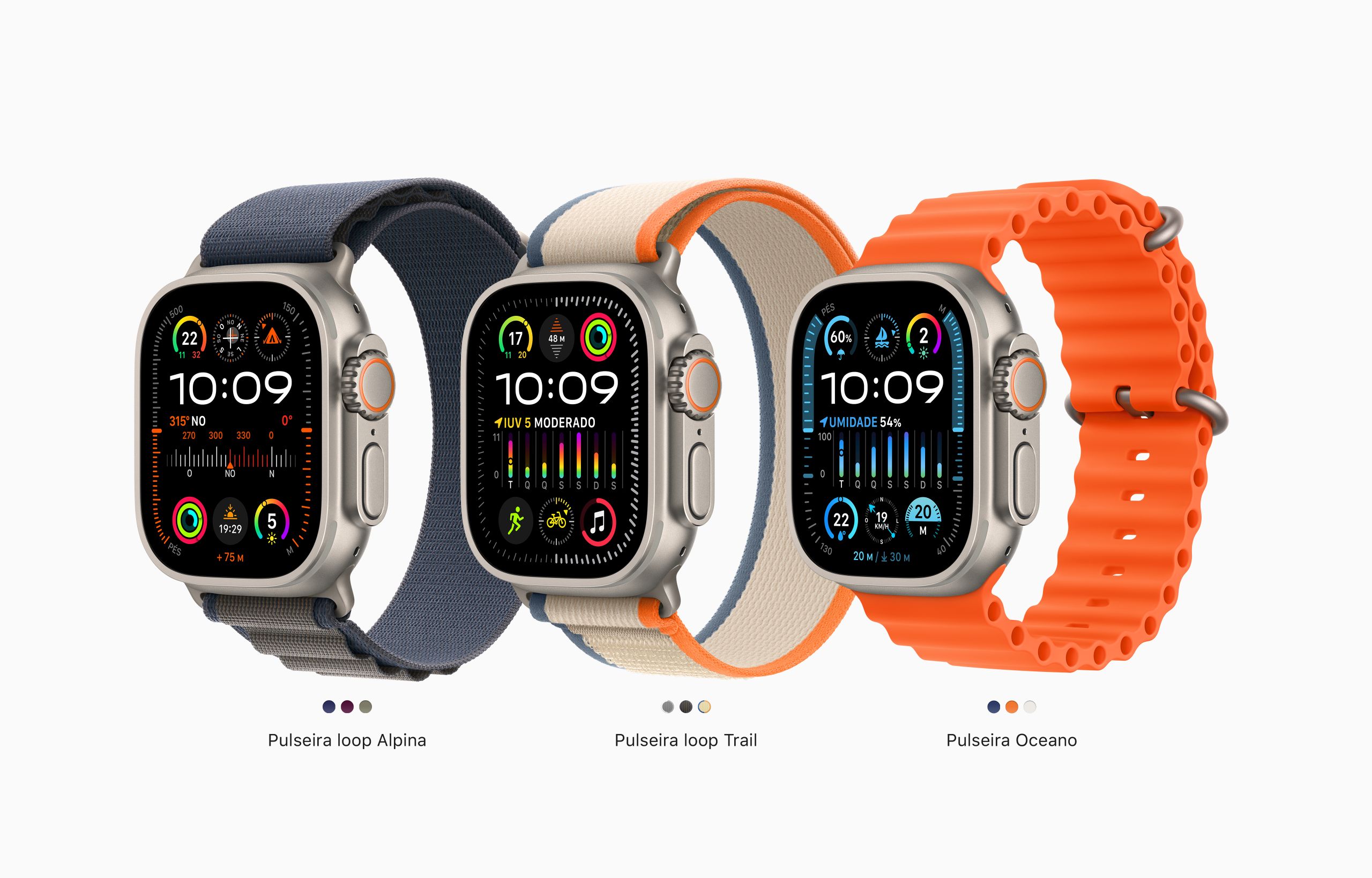 The single price of Apple Watch Ultra 2 is R$ 9,699.