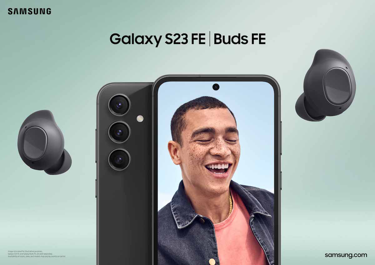 Samsung anuncia Galaxy S23 FE com câmera de 50 MP, fones Buds FE e Tab S9 FE