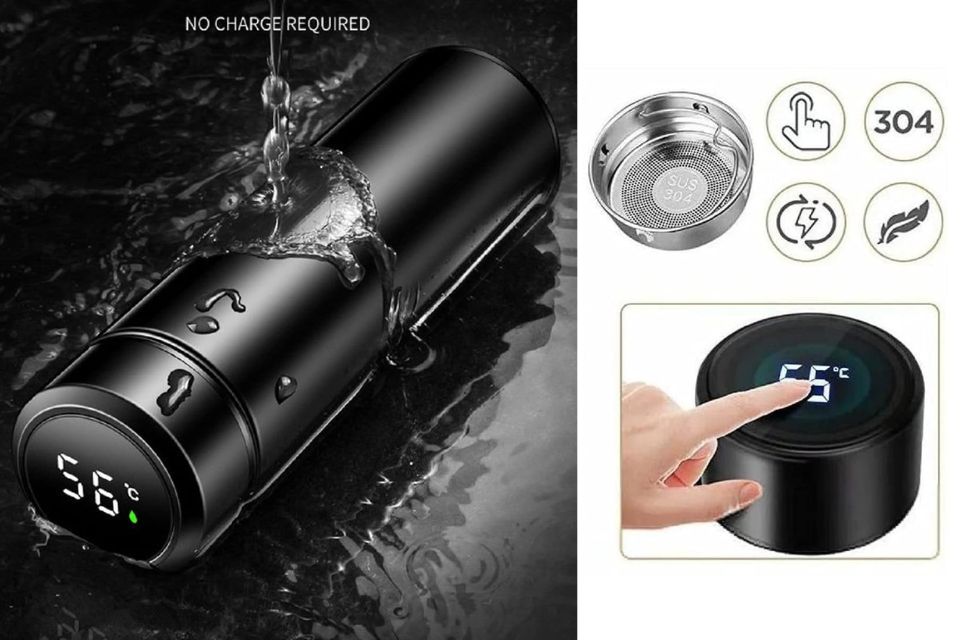 Digital Smart Cup Thermos Bottle.