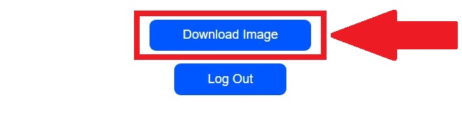 You can download the image along with your "invoice" in the "Download Image" section.