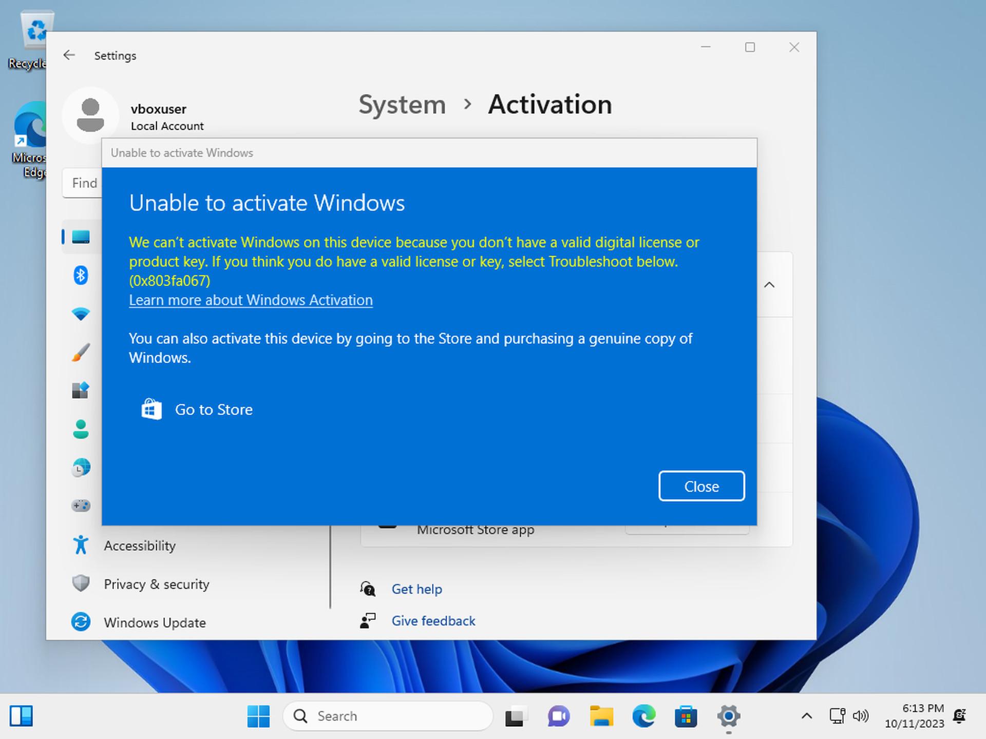 It is no longer possible to activate Windows 11 using a Windows 7 key.