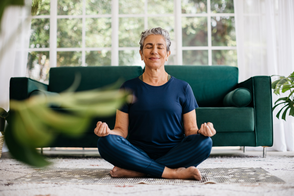 yoga em casa