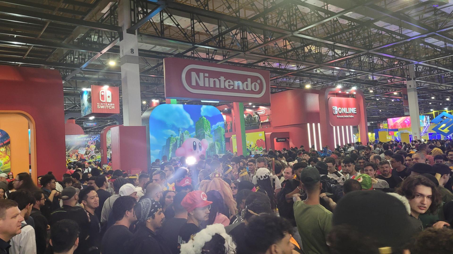 Kirby Return to Dream Land Deluxe e Super Mario Bros. Wonder são dois jogos localizados que o público pode conferir na Brasil Game Show 2023.
