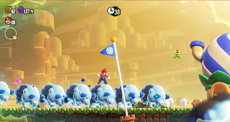 Time de produção de Super Mario Bros. Wonder não precisou correr para entregar o game.