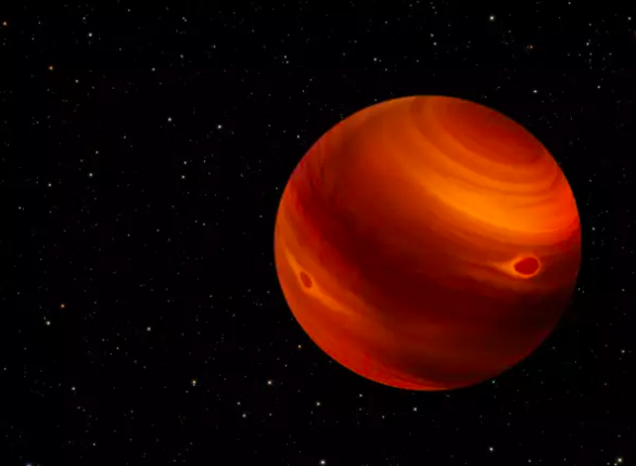 HD 206893 c é um exoplaneta gigante gasoso que orbita uma estrela do tipo F.