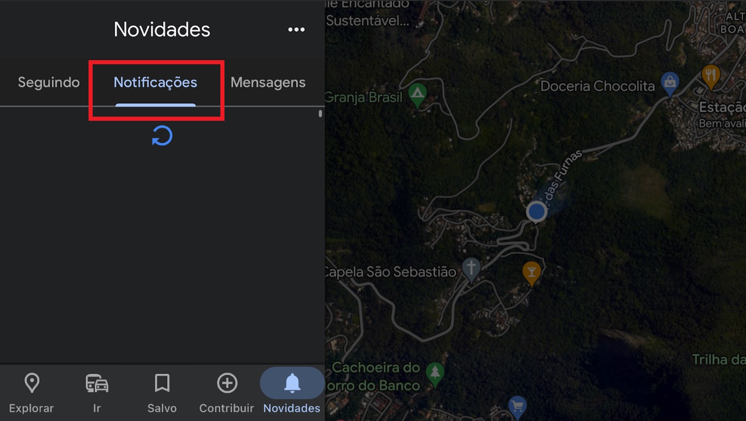 Fique atendo às notificações e alertas nos apps de navegação