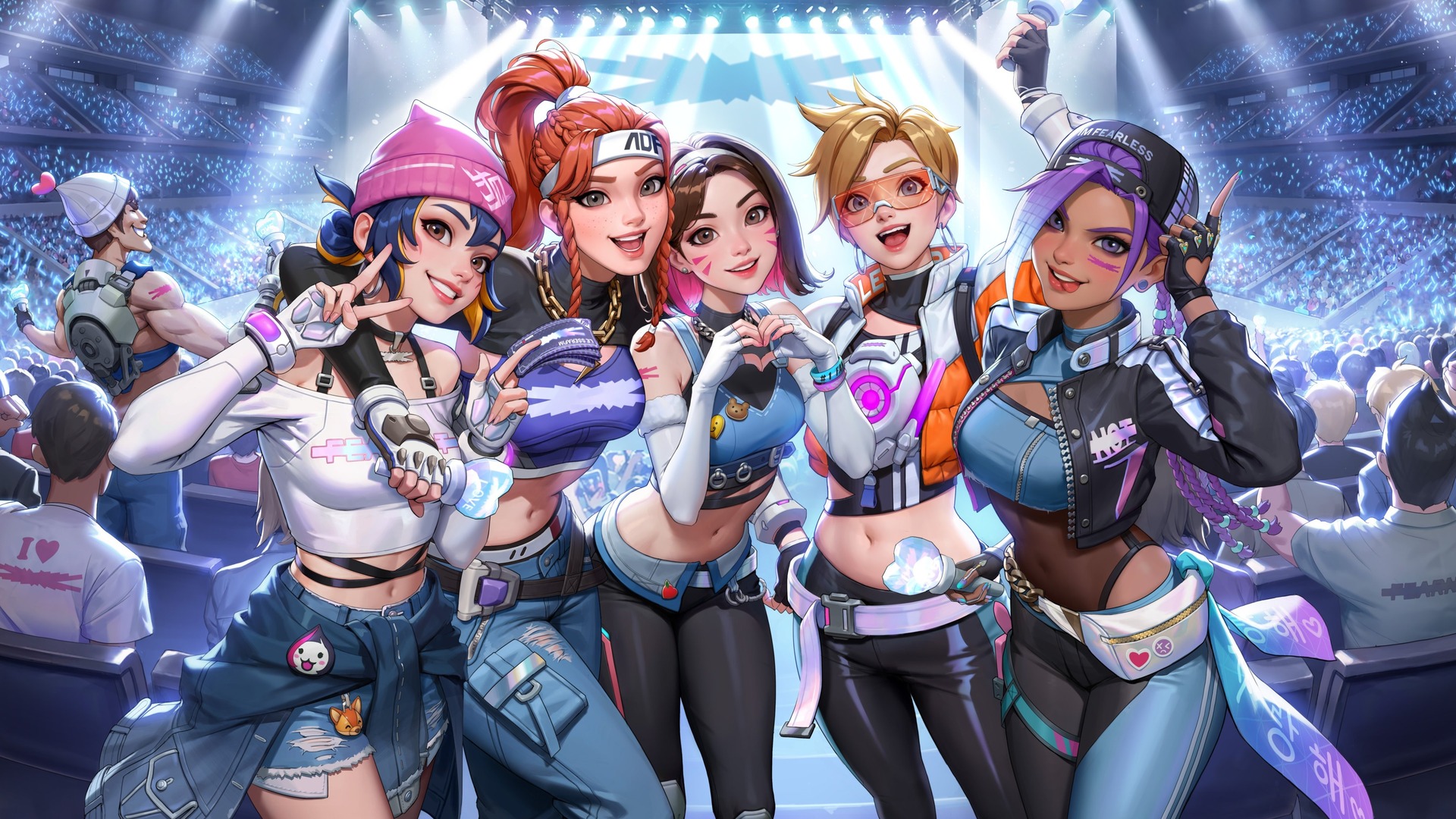 Grupo de k-pop dentro do Overwatch conta com música exclusiva, emotes, itens cosméticos e mais.