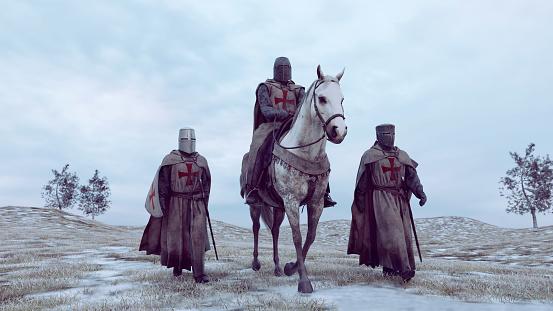 Na Europa, as cartas foram popularizadas por soldados das Cruzadas. (Fonte: Getty Images/Reprodução)
