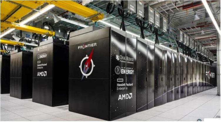 Frontier é atualmente o supercomputador mais rápido do mundo.