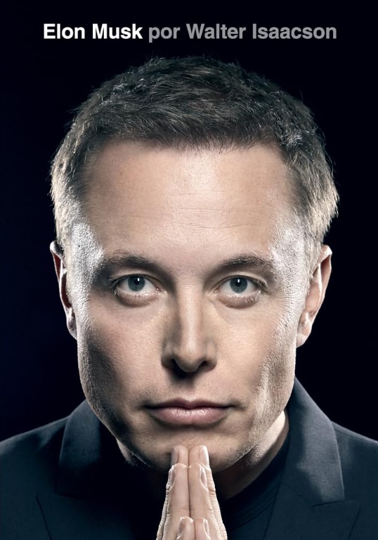 A capa da biografia de Musk, já disponível também no Brasil pela Intrínseca.