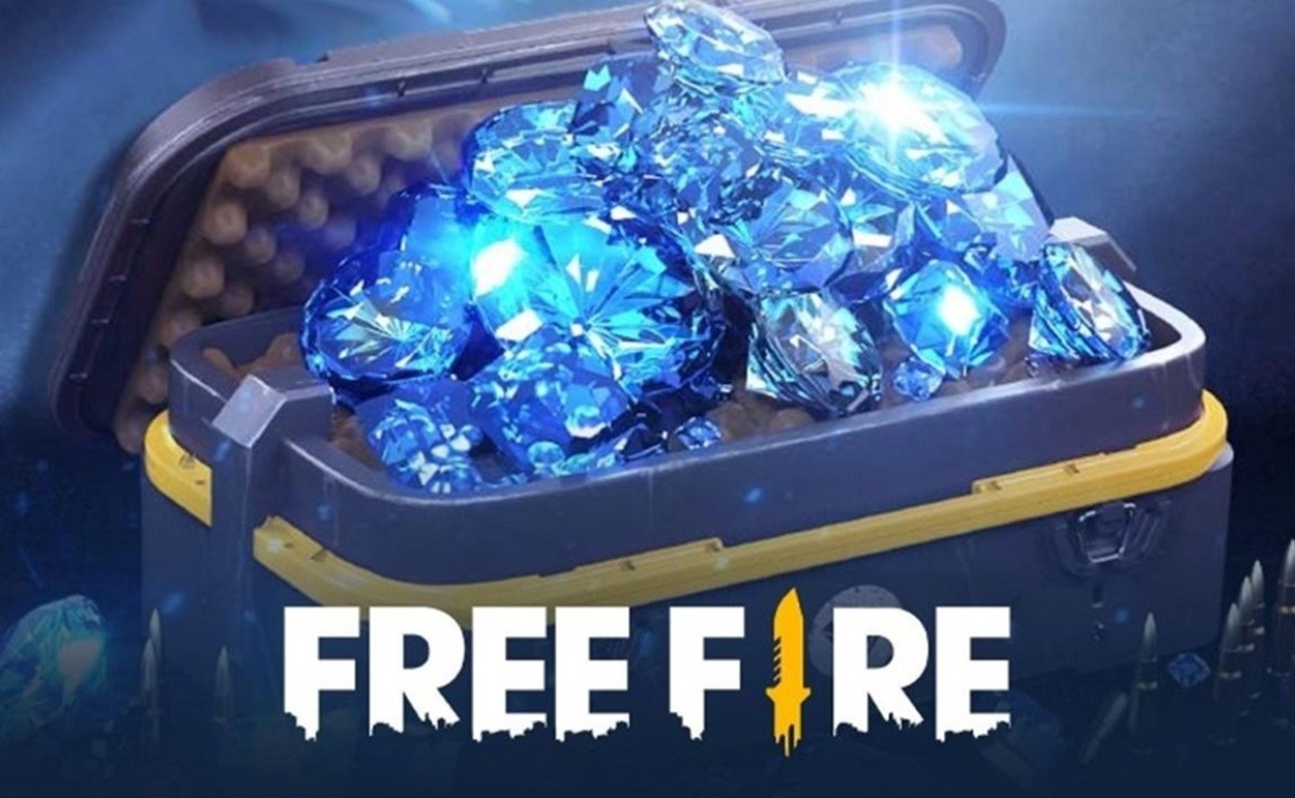 Free Fire - 1.060 Diamantes + 20% de Bônus