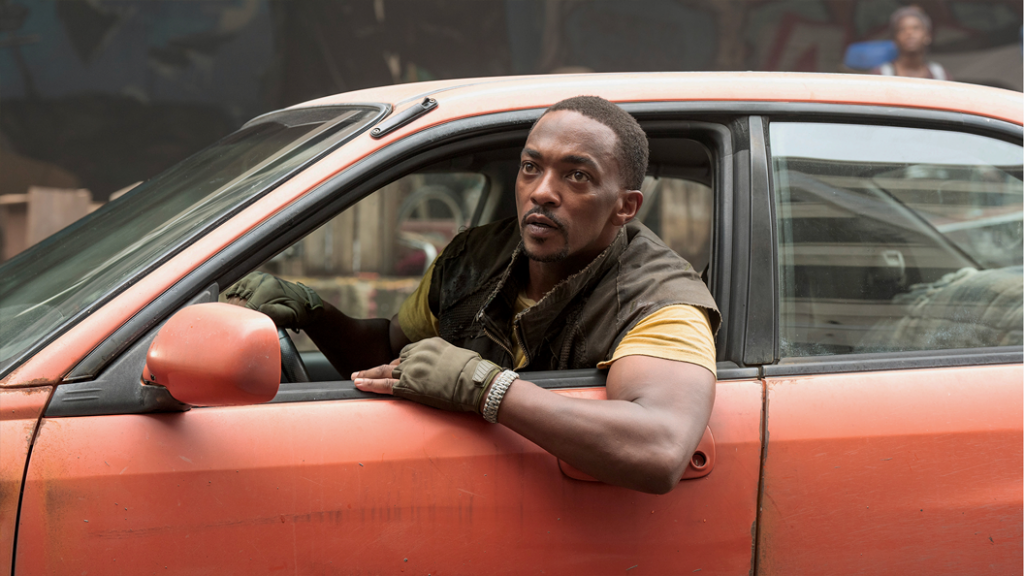 Anthony Mackie é o protagonista de Twisted Metal