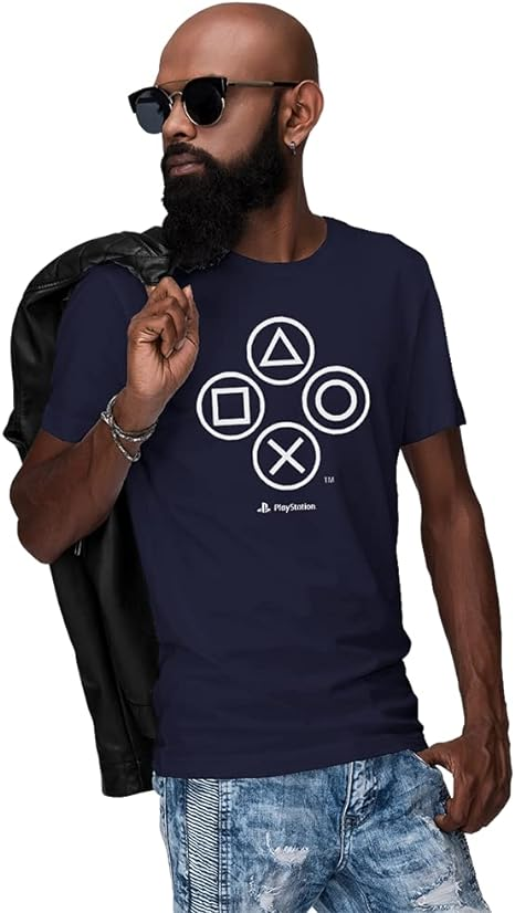 Camiseta botões PlayStation