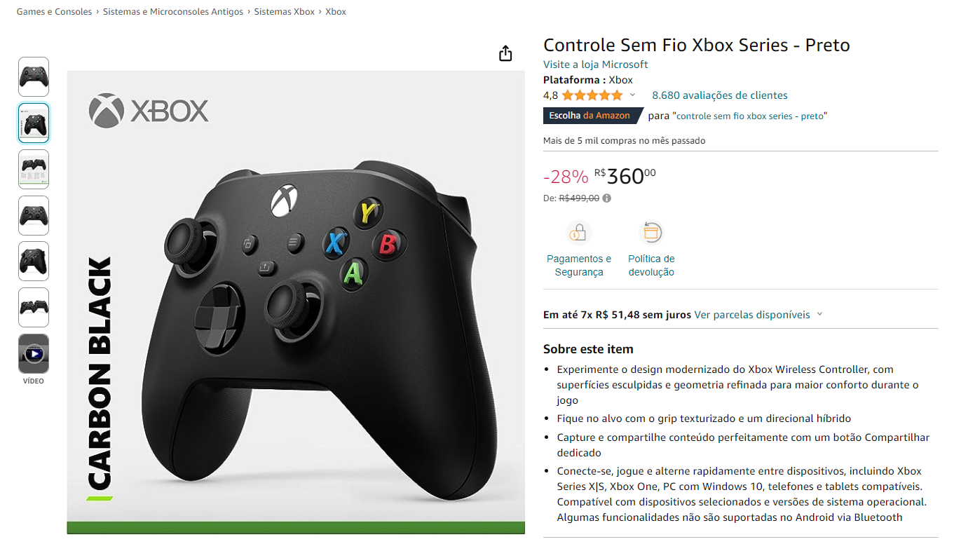 Após aumento de preço, OLX estima alta nas vendas de Xbox Series S usados