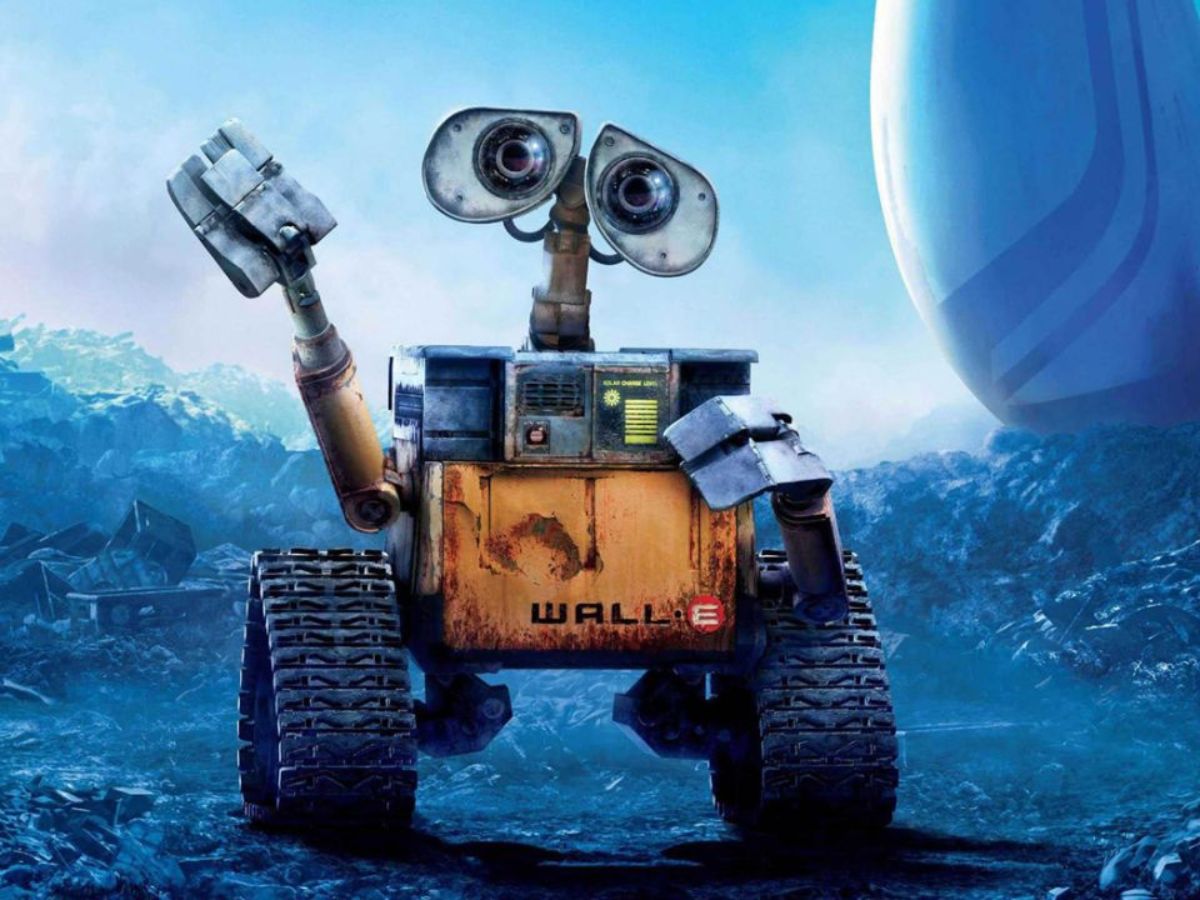 WALL-E se apaixona por Eva e resolve segui-la por toda a galáxia