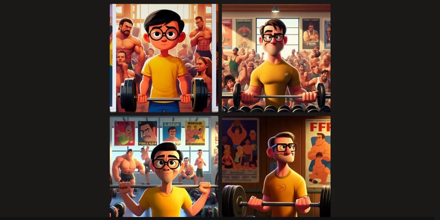 Através da inteligência artificial é possível criar uma foto aleatória, ou transformar uma imagem sua em uma animação da Disney Pixar