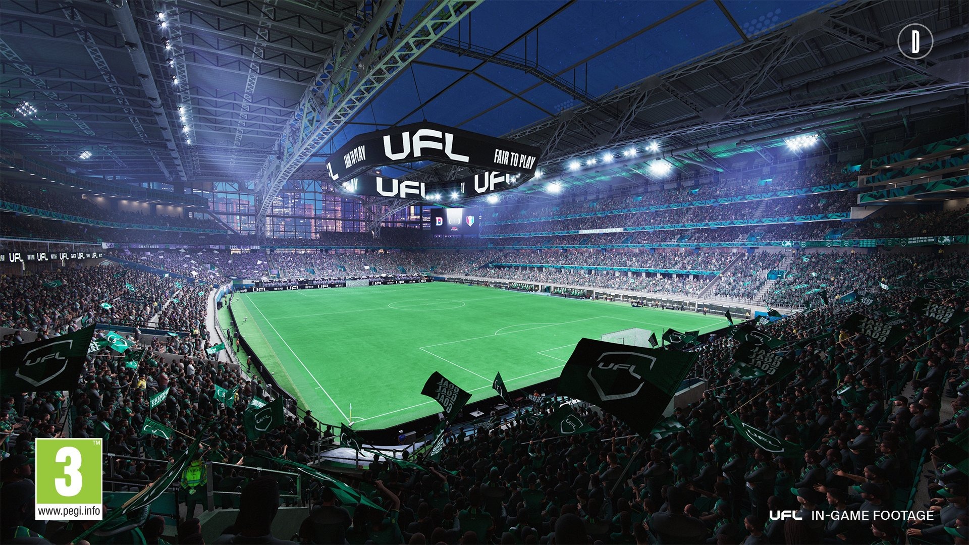 UFL é um novo jogo de futebol gratuito desenvolvido com o Unreal