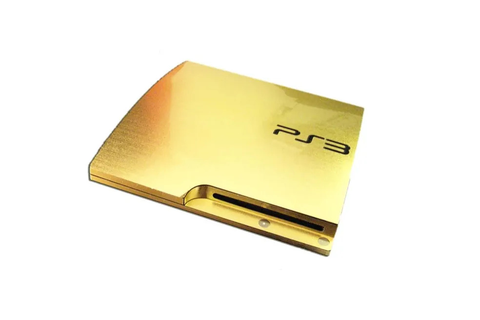 PS3 de ouro 24K